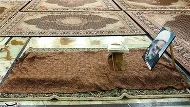 عکس/ مزار آیت‌الله مجتبی تهرانی