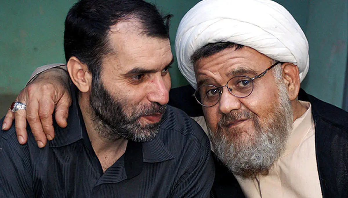عکس/ یادگاری اکبر عبدی و ده نمکی