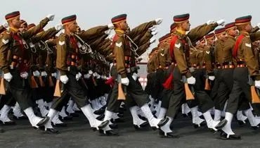 عکس/ رژه ارتش در شهر دهلی نو