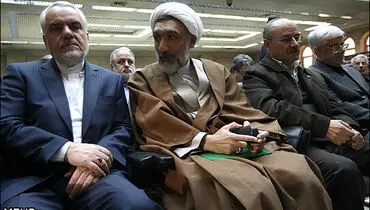 عکس/ رحيمي و پورمحمدي در ختم مرحوم دكتر جبيبي