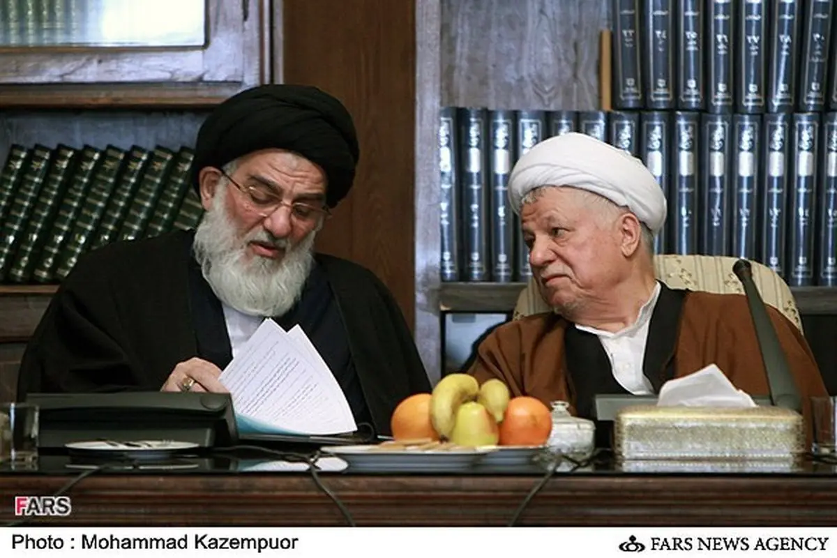 عکس/ هاشمی رفسنجانی و شاهرودی در مجمع