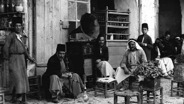 عکس: قهوه‌خانه‌ای در فلسطین 1900-1920
