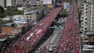 گزارش تصویری از سوگواری برای چاوز