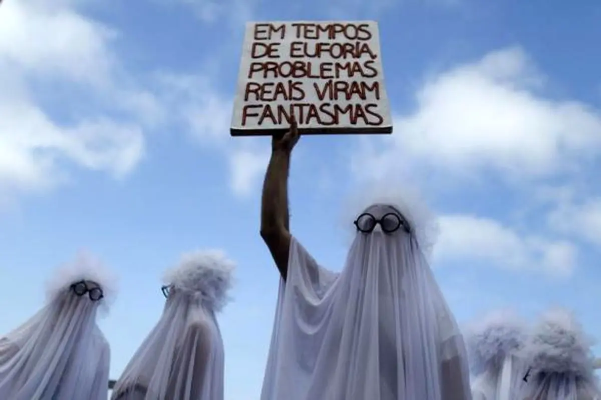 عکس/ تظاهرات ارواح در ریودوژانیرو