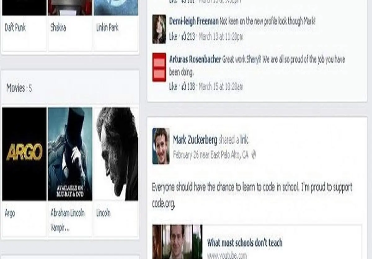 آرگو فیلم مورد علاقه موسس فیس بوک +عکس