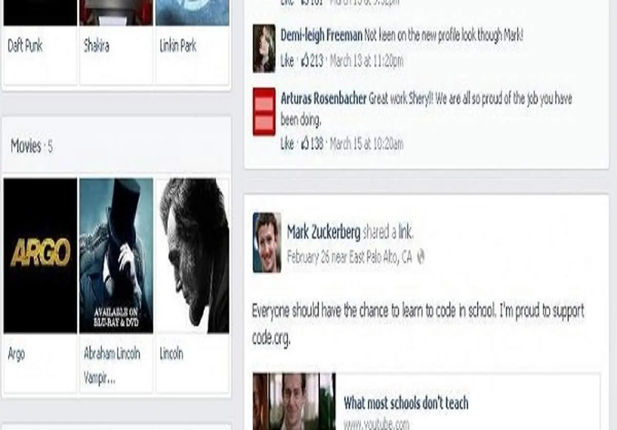 آرگو فیلم مورد علاقه موسس فیس بوک +عکس