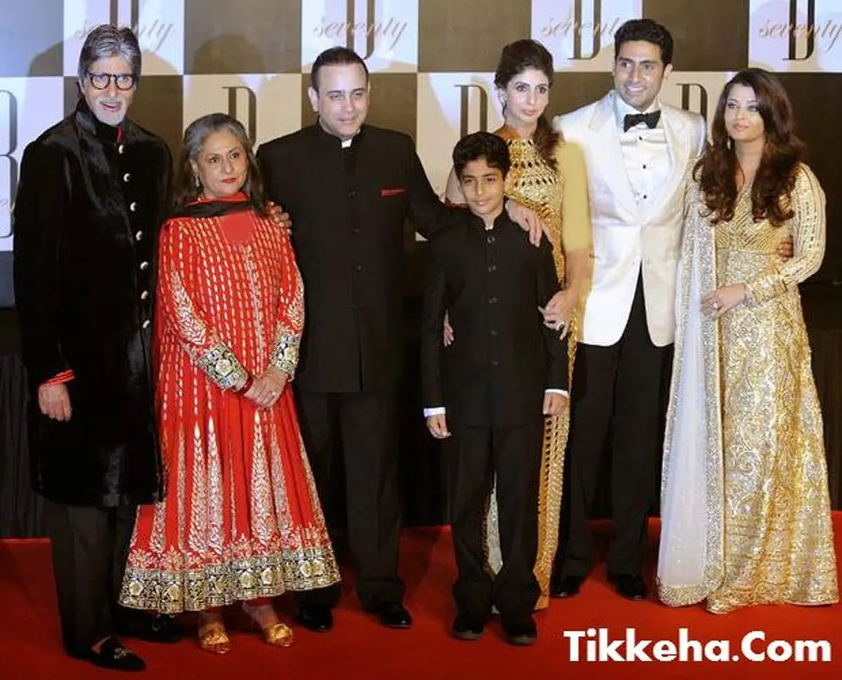 عکس خانوادگی آمیتا باچان ۲۰۱۳