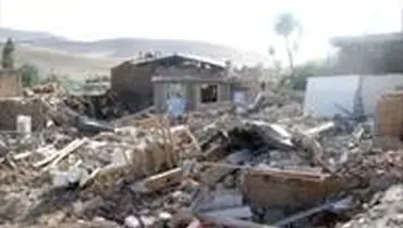 دردناک ترین صحنه زلزله شهرستان دشتی