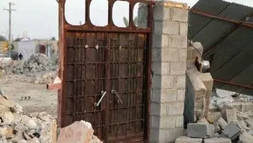 زلزله آمد، مردی مرد، زنی بیوه شد،کودکی یتیم!