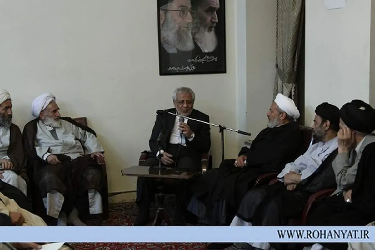 حضور بادامچیان و آل اسحاق در جمع جامعه وعاظ
