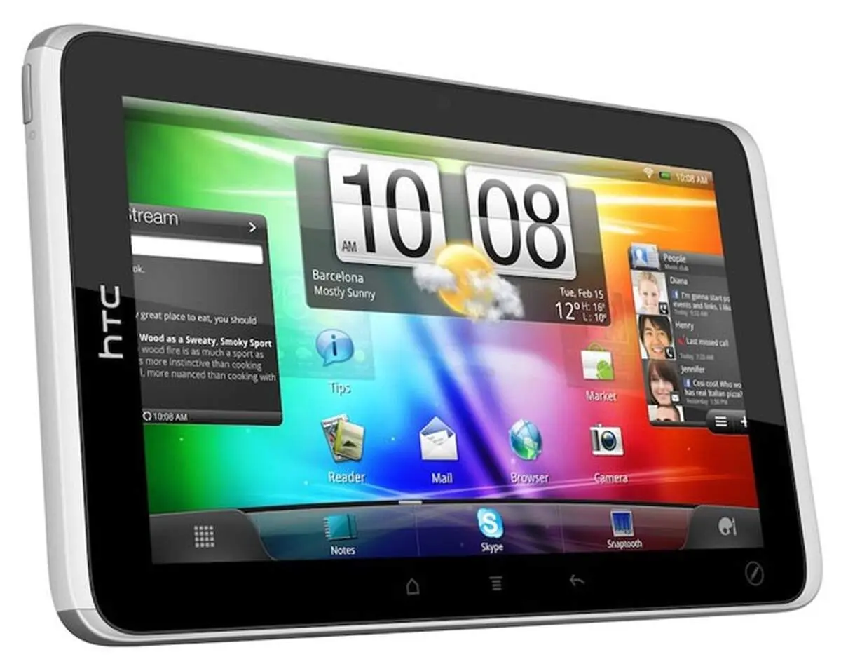 تبلت جدید HTC مبتنی بر سیستم‌عامل ویندوز