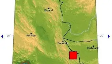 زمین‌لرزه‌‌ 7.5 ریشتری سراوان در سیستان و بلوچستان را لرزاند/تصویر ماهواره ای مرکز زلزله
