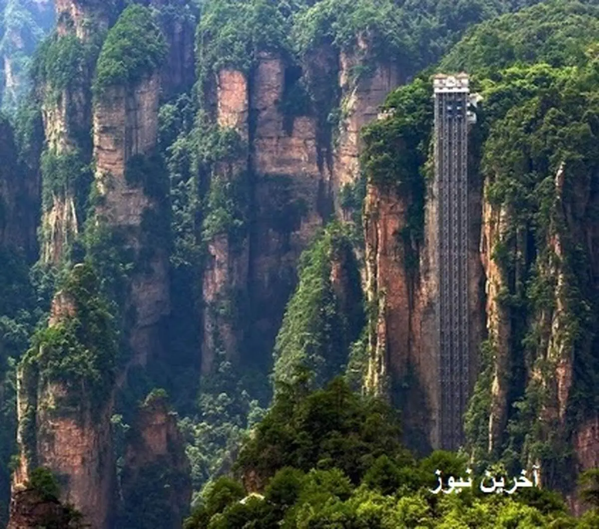 عکس/ بلندترین آسانسور شیشه ای جهان