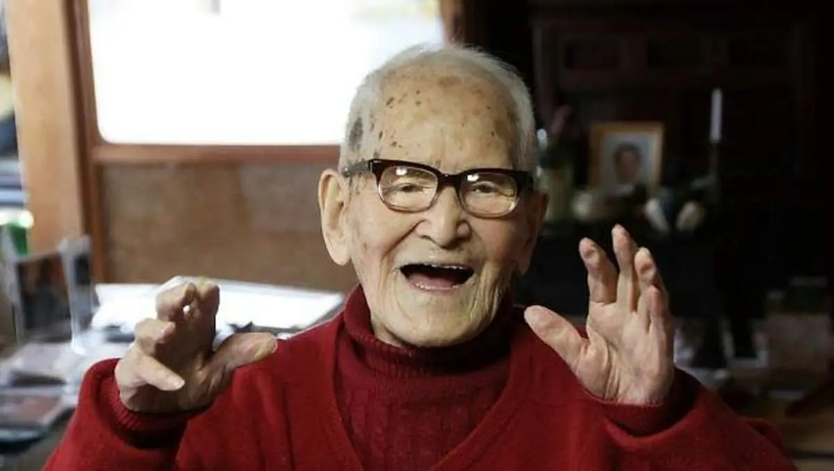 پیرترین فرد جهان ۱۱۶ ساله شد+عکس