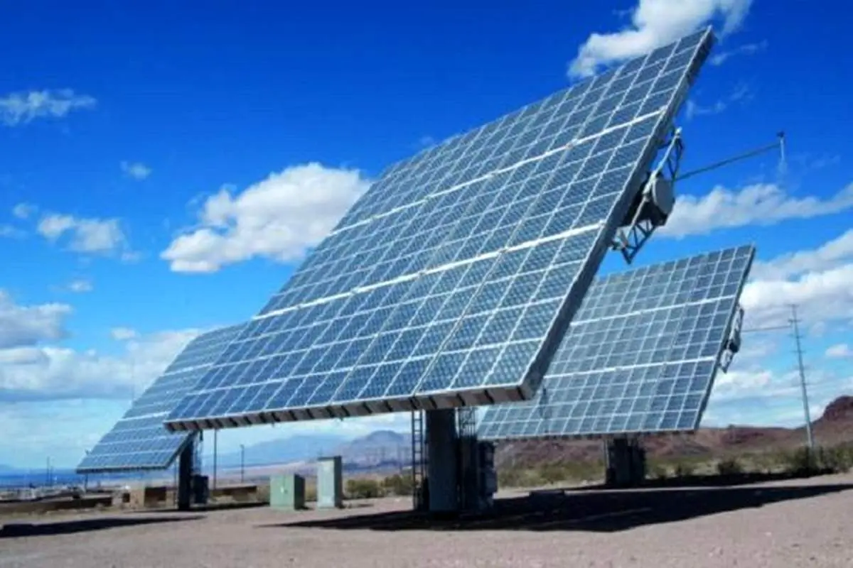 عکس/ مزرعه خورشیدی!