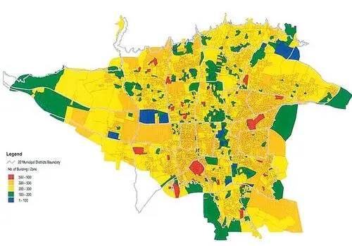 نقشه اولیه مترو تهران در سال ۱۳۵۳
