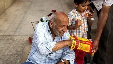 عکس/منم پفک می خوام!