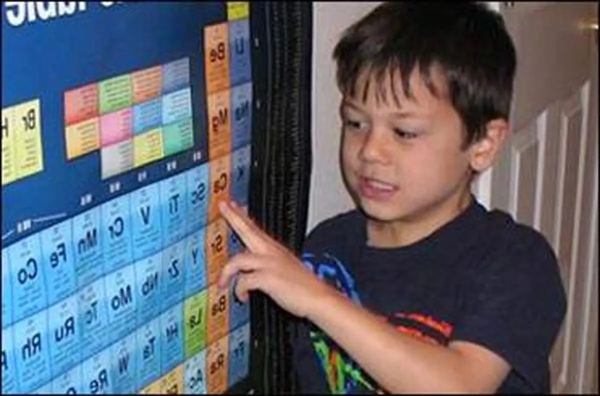 یک کودک 5ساله به جمع باهوش‌ترین های دنیا پیوست +عکس