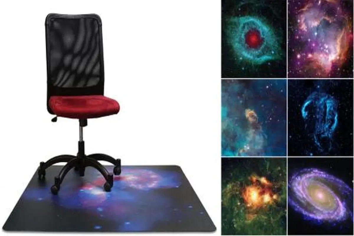 یک کهکشان کامل، زیر صندلی کامپیوتر شما