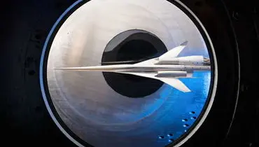 هواپیمای مافوق‌صوت بوئینگ در تونل باد