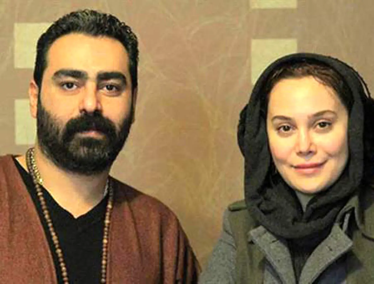 عکسی از آرام جعفری و همسرش