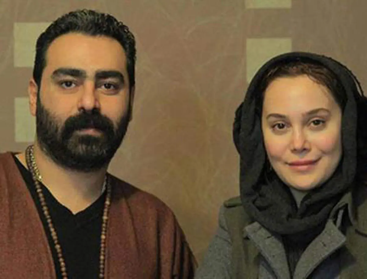 عکسی از آرام جعفری و همسرش