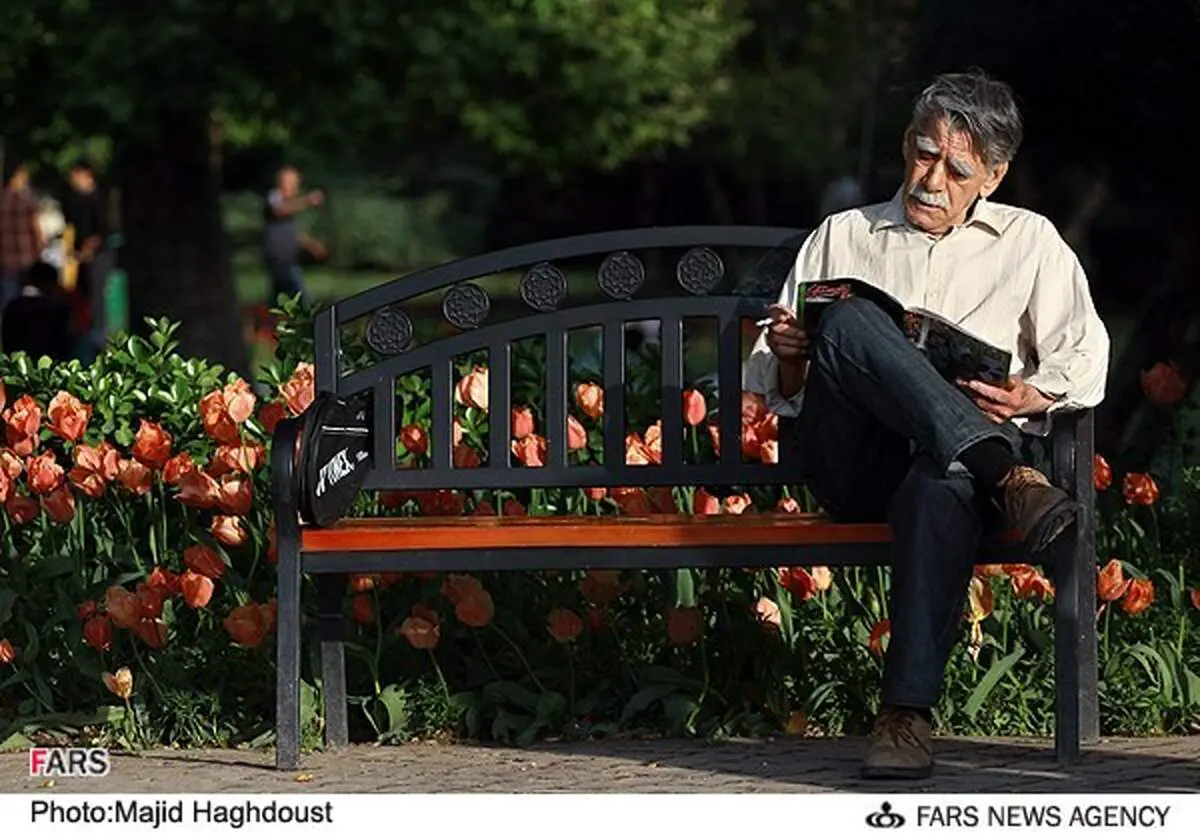 گل‌های لاله در بوستان تهران