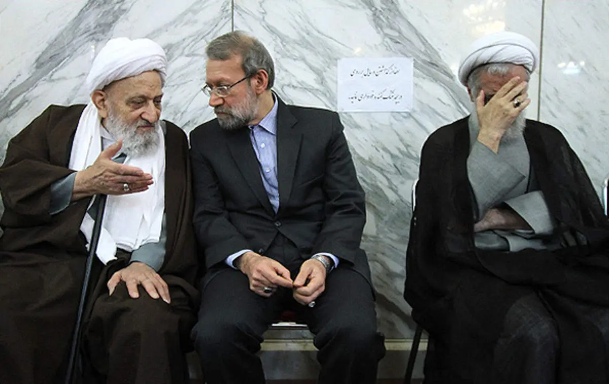 عکس/لاریجانی به مهدوی کنی چه گفت؟