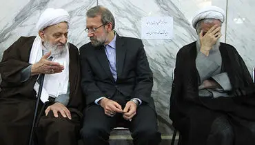 عکس/لاریجانی به مهدوی کنی چه گفت؟