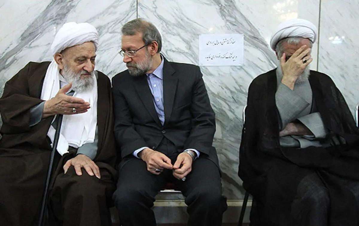 عکس/لاریجانی به مهدوی کنی چه گفت؟