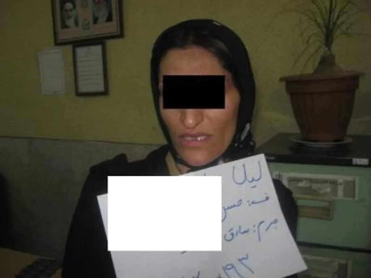 زنی که سرکرده باندمردان زورگیربود+عکس