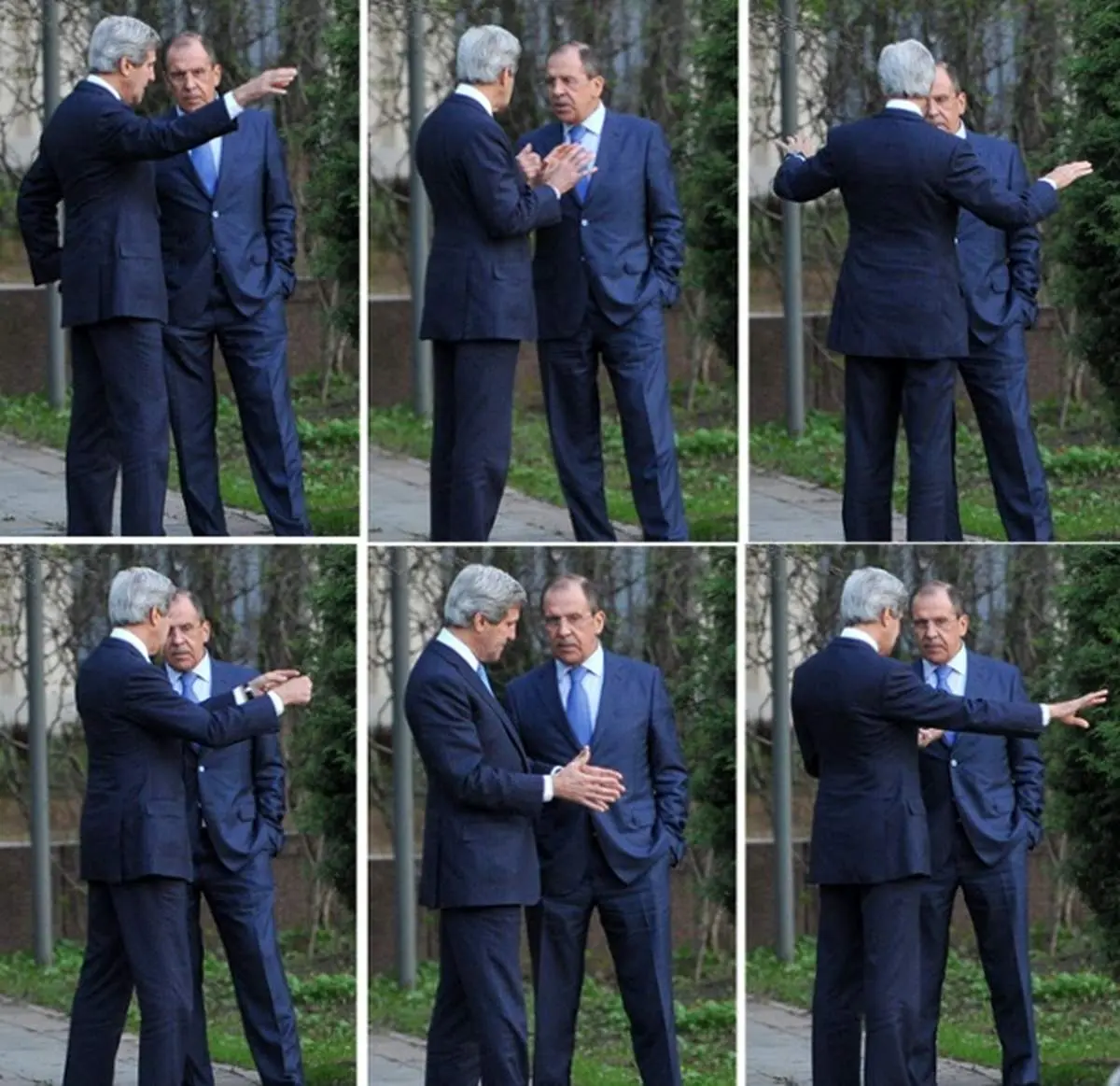 کری در حال "مخ زنی" لاوروف +عکس