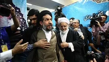 عکس/ چه کسی ابوترابی را در روز ثبت نام همراهی کرد؟