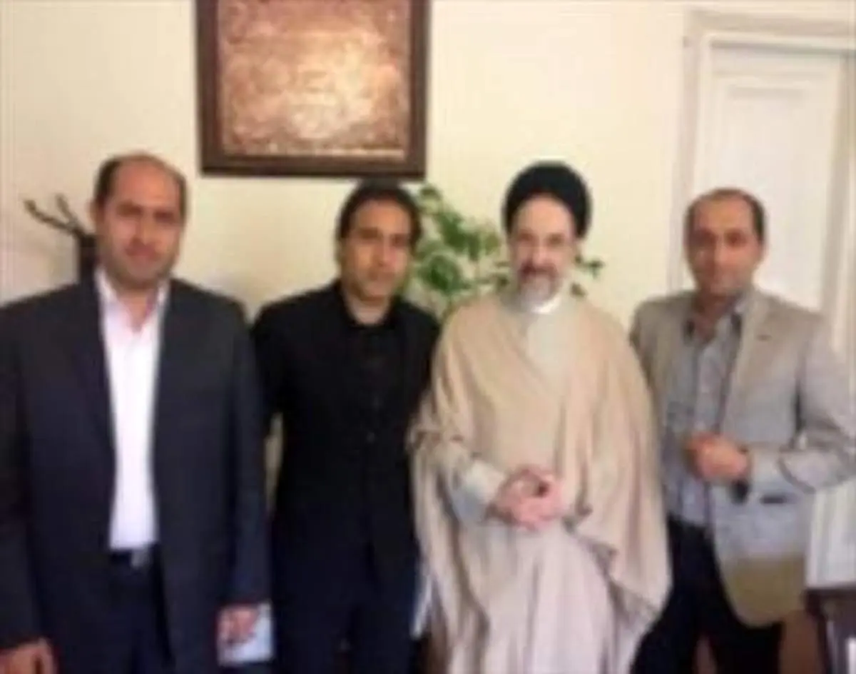 دیدار مهدوی کیا با سیدمحمد خاتمی +عکس
