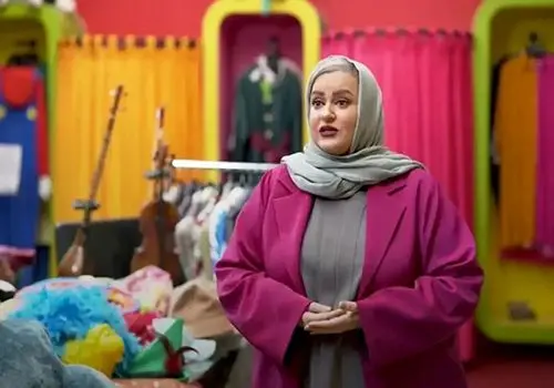 نعیمه نظام دوست با ظاهری متفاوت به استقبال یلدا رفت+ عکس