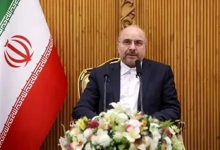 قالیباف خطاب به آمریکا: منتظر معجزه هگست و بسنت نباشید+ عکس