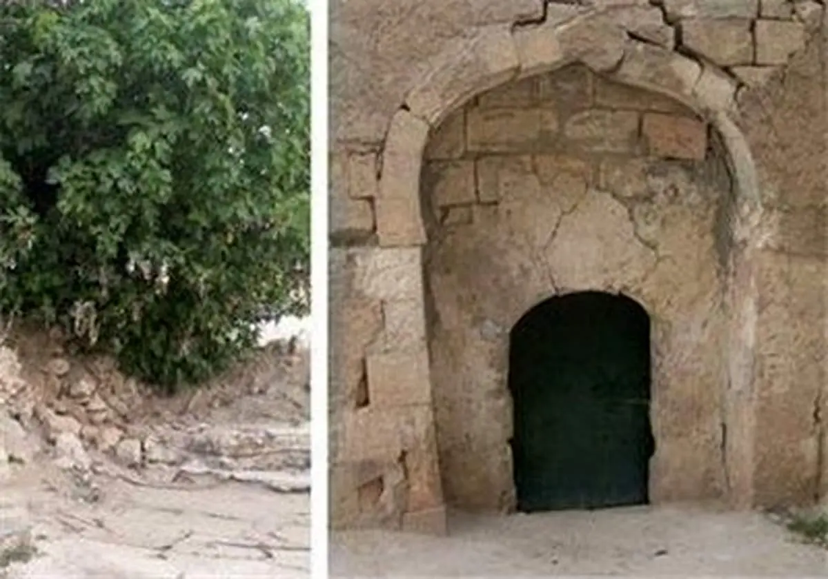 تخریب و انفجار مقام حضرت ابراهیم(ع) +عکس