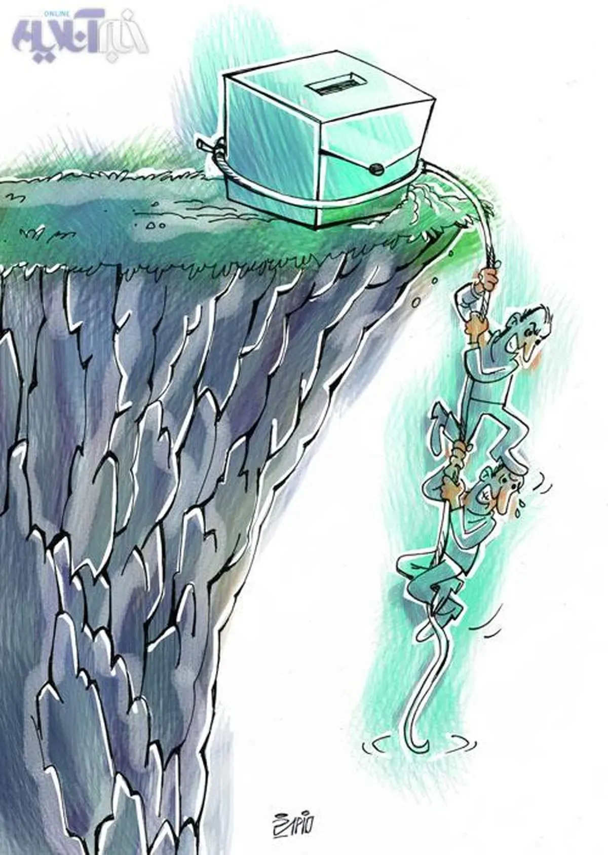 کاریکاتور/ تخریب انتخاباتی!