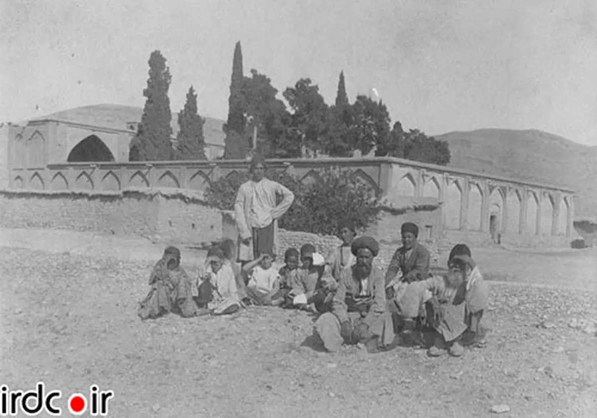 آرامگاه سعدی در روزگاران دور+ عکس