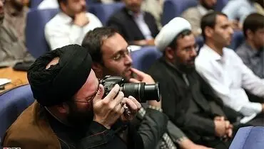 عکس/ روحانی عکاس!