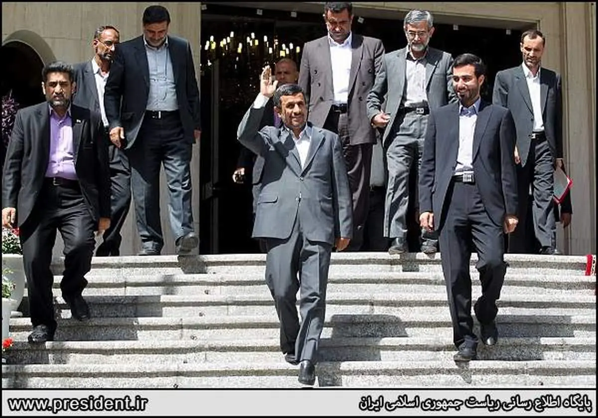 عکس/ جای خالی مشایی در جلسه هیات دولت