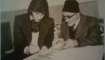 عکس/ لحظه عقد و ازدواج ناصر حجازی