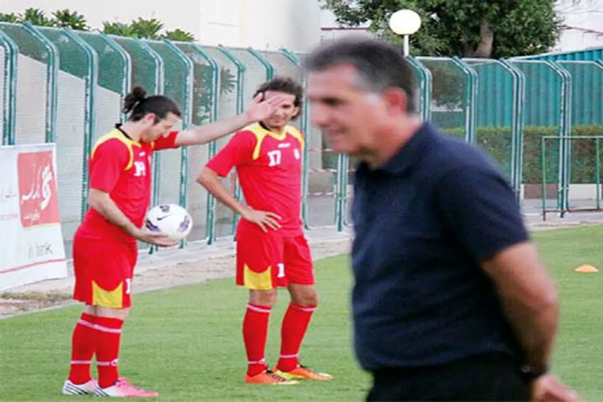 عکس/ تمرینات تیم ملی در باشگاه ایرانیان دوبی