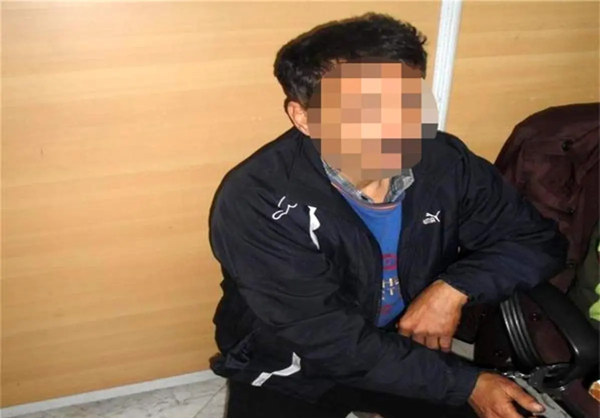 سارق طلا توسط کارگر شهرداری دستگیر شد+عکس