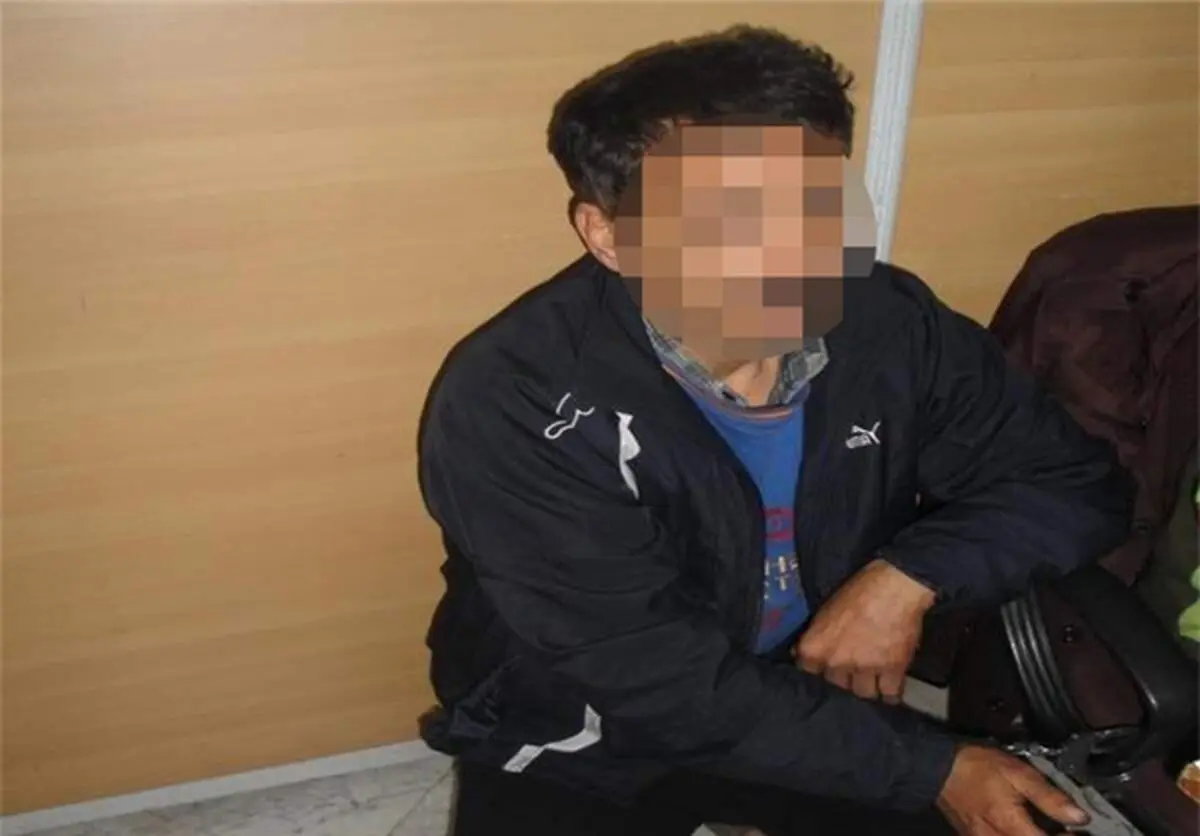 سارق طلا توسط کارگر شهرداری دستگیر شد+عکس