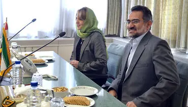 عکس/ وزیر خانم سوریه در تهران