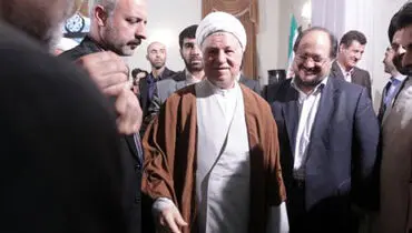 عکس/ هاشمی در کنار شریعتمداری