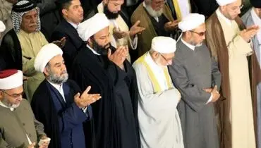تصاویر/نخستین نماز جمعه مشترک شیعیان و اهل تسنن عراق