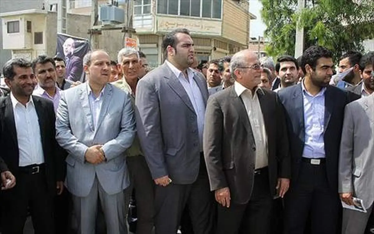استقبال قوي ترين مرد جهان از قاليباف ؛ عكس