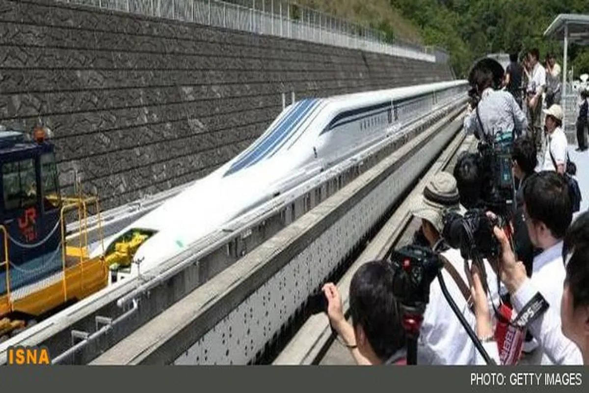 آزمایش موفق سریعترین قطار مغناطیسی در ژاپن + عکس
